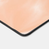 Perzik Fuzz Kleur Waterverf Abstract vervagingspat Bureaumat (Hoek)