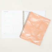 Perzik Fuzz Kleur Waterverf Abstract vervagingspat Planner (Display)