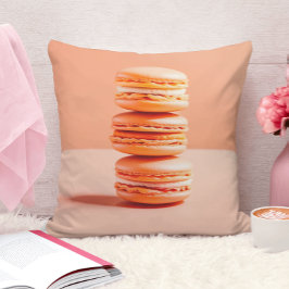 Perzik Fuzz, Macarons, Kussen