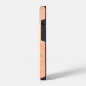 Perzik Fuzz Nepleer iPhone Hoesje (Linkerkant)