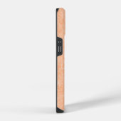 Perzik Fuzz Nepleer iPhone Hoesje (Rechterkant)