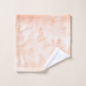 Perzik Fuzz Woud Droom #1 #wall #decor #art Bad Handdoek (Wasdoekje)