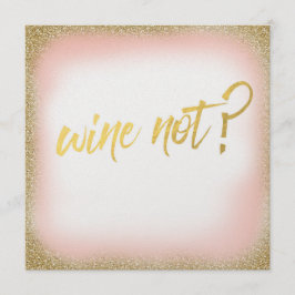 Perzik Gouden Wijn Niet Uitnodiging Parel