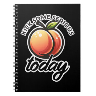 Perzik Kont Kick vandaag serieus wat kont Today Ge Notitieboek
