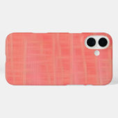 Perzik kriskras Case-Mate iPhone case (Achterkant (horizontaal))