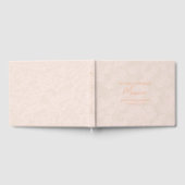 Perzik Letters to the Bride-herinneringsnotitieboe Gastenboek (Volledig)