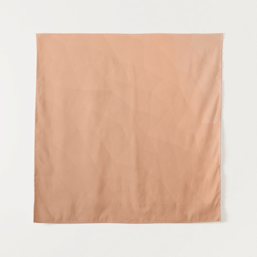 Perzik licht verloop geometrisch mesh patroon wandkleed (Voorkant (horizontaal))