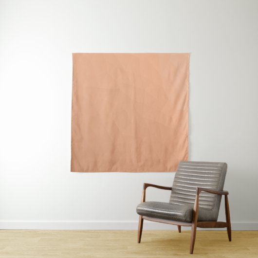 Perzik licht verloop geometrisch mesh patroon wandkleed (In Situ (horizontaal))