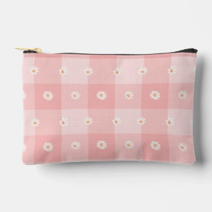 Perzik Madeliefjes Schachbrett Etui