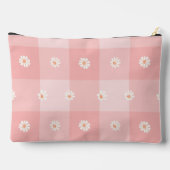 Perzik Madeliefjes Schachbrett Etui (Achterkant)