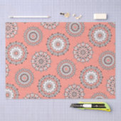 perzik-mandala-tissuepapier tissuepapier (Craft)