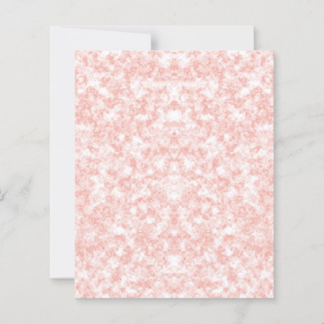 Perzik marmer scrapbook papier (Voorkant)