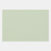 Perzik Mint Artistry Wrapping Papier Flat Sheet Se Inpakpapier Vel (Voorkant)