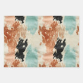 Perzik Mint Cream Koeienhuid Inpakpapier Vel (Voorkant 2)