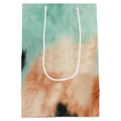 Perzik Mint Cream Koeienhuid Medium Cadeauzakje (Achterkant)