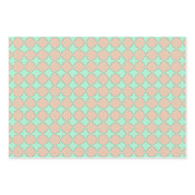 Perzik & Mint Pastels Wrapping Papier Flat Sheet S