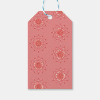 perzik mod mandala cadeaulabel