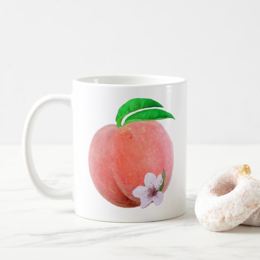 Perzik mok (Met donut)