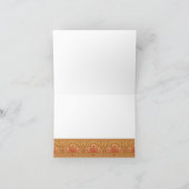 Perzik Notecard Kaart (Binnen)