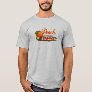 Perzik Ontmoet Bama T-Shirt Southern Love Story
