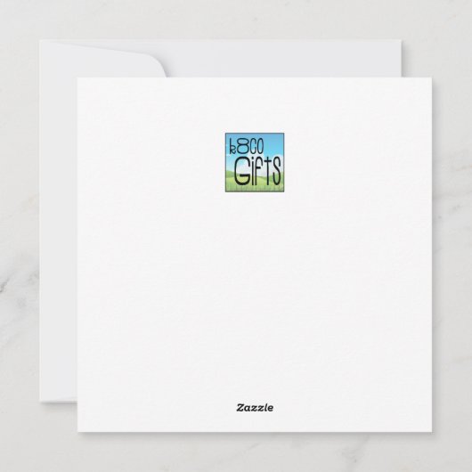 Perzik op aarde Grappige Kerstkaart met een grapje (Achterkant)