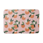 Perzik Oranje sappatroon Badmat (Voorkant)