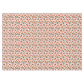 Perzik Oranje sappatroon Tafelkleed (Voorkant (Horizontaal))