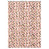 Perzik Oranje sappatroon Tafelkleed (Voorkant)