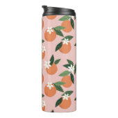 Perzik Oranje sappatroon Thermosbeker (Geroteerd rechts)