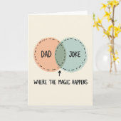 Perzik Papa Grap Card Kaart (Gele Bloem)