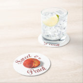 Perzik papier Onderzetters (Insitu)