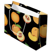 Perzik Patroon 5 Groot Cadeauzakje (Voorkant Gekanteld)