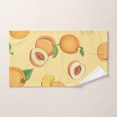 Perzik Patroon 7 Bad Handdoek (Handdoek)