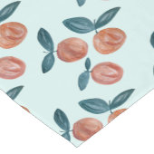 Perzik Patroon Boerderij Stijl Tafelloper (Hoek)