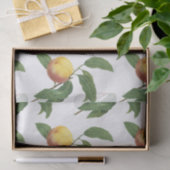 Perzik Patroon Tissuepapier (Geschenk)