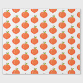 Perzik Peach Wrapping Papier (Vlak)