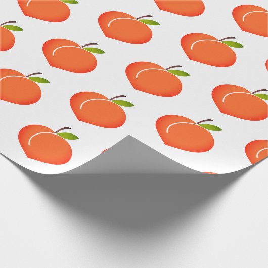 Perzik Peach Wrapping Papier (Hoek)