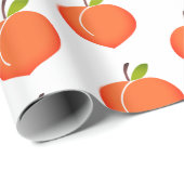 Perzik Peach Wrapping Papier (Rol Hoek)
