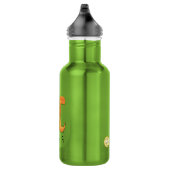 Perzik Pi Symbool Wiskundeleraar Waterfles (Rechts)