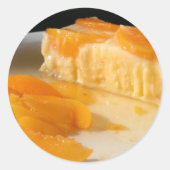 Perzik Pie Sticker (Voorkant)