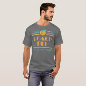 Perzik Pit Eetcafé T-shirt (Voorkant volledig)
