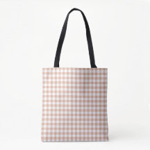 Perzik Plaid Gingham Retro Kleur