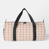 Perzik Plaid Shamrock Clover Retro Kleur Plunjezak (Achterkant)