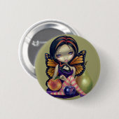 "Perzik, pruimen, peren"-Button Ronde Button 5,7 Cm (Voorkant /achterkant)