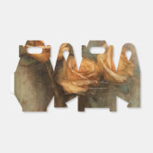 Perzik Roos Bloemige Romantische Trouwdag Bedankdoosjes (Uitgevouwen)