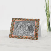 Perzik Roosknop Bloem Foto Persoonlijk  Kaart (Voorkant)