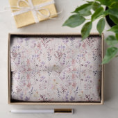 Perzik Roze Aquarel Wilde Bloem Decoupage Tissuepapier (Geschenk)
