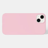 Perzik Roze Case-Mate Tough Apple Hoesje (Achterkant (horizontaal))