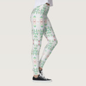 Perzik Roze en Groen Leggings (Rechts)