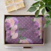 Perzik, Roze en Lavendel Reeks Ontwerp 15 Tissuepapier (Geschenk)